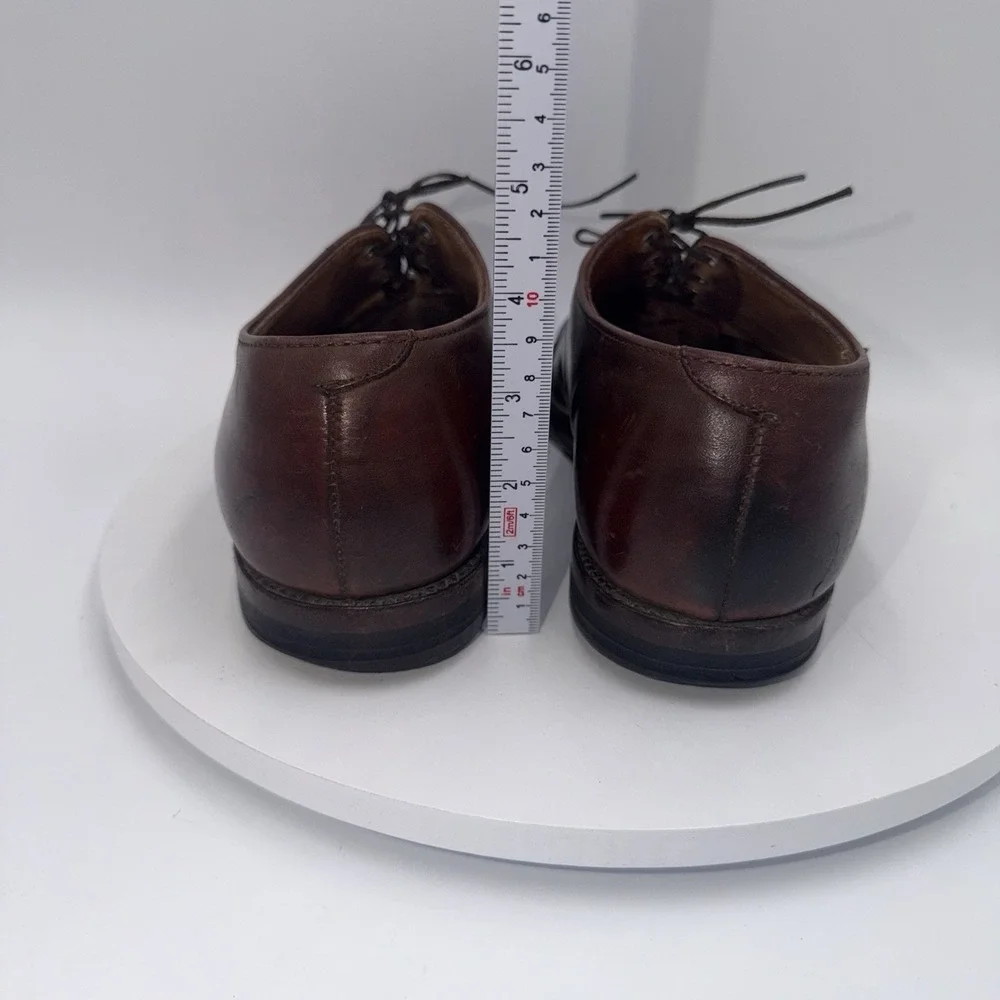 Vintage Cole Haan Oxford Dress Shoes Mens Sz 8 D Burgundy Cap Toe USA Made Derby